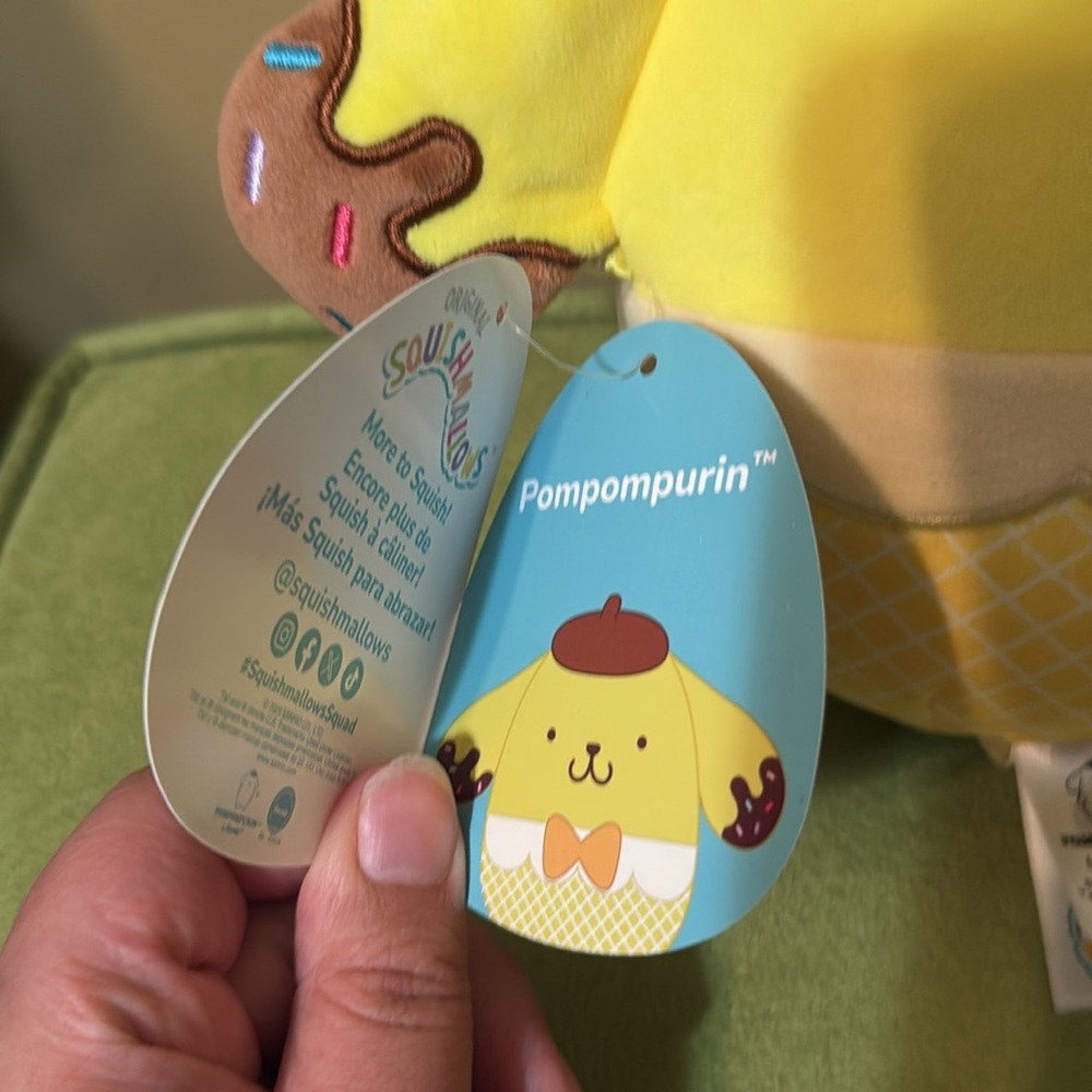 Squishmallow Hello Kitty And Friends Ice Cream Pompompurin - Picture 11 of 12